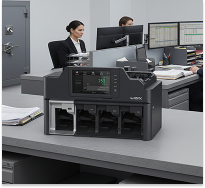 GTS FitScan L4 Multi-Pocket Fitness Sorter (3+1 Configuration)