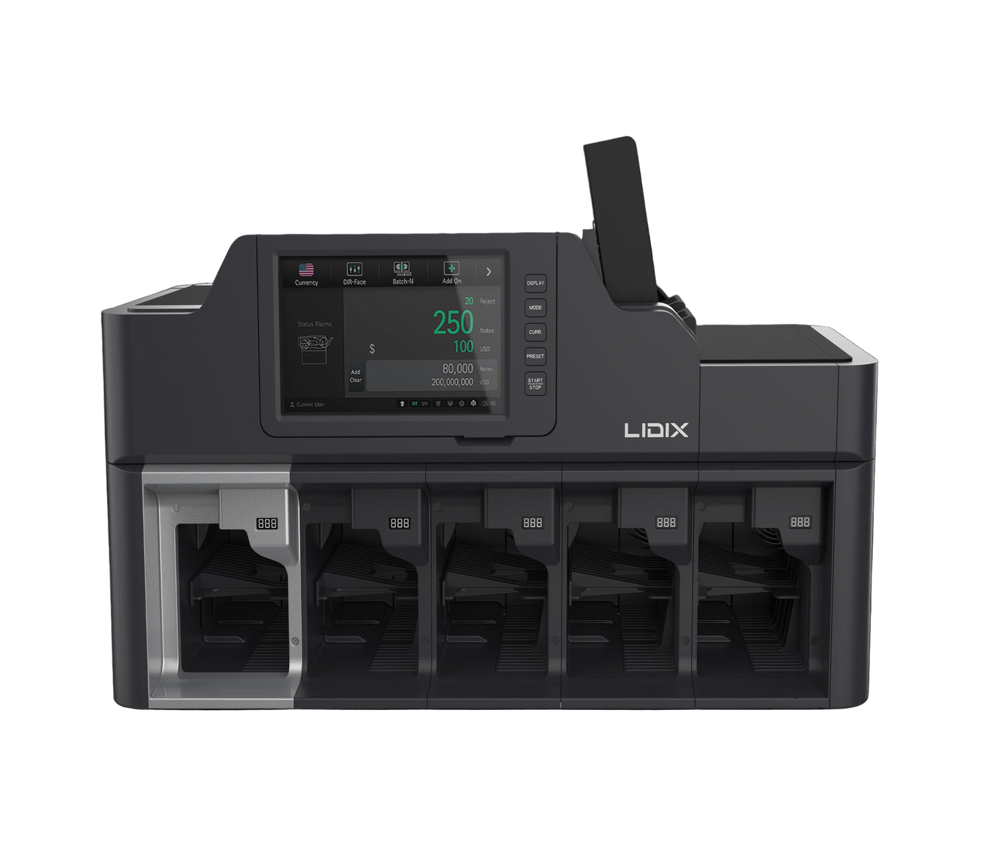 GTS FitScan L5 Multi-Pocket Fitness Sorter (4+1 Configuration)